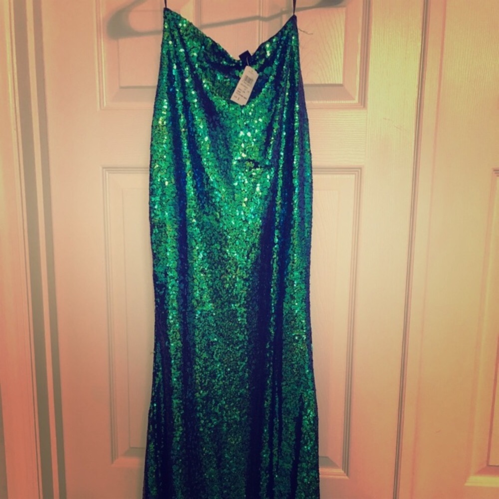 Windsor Full Sequin, Mermaid Maxi Skirt
